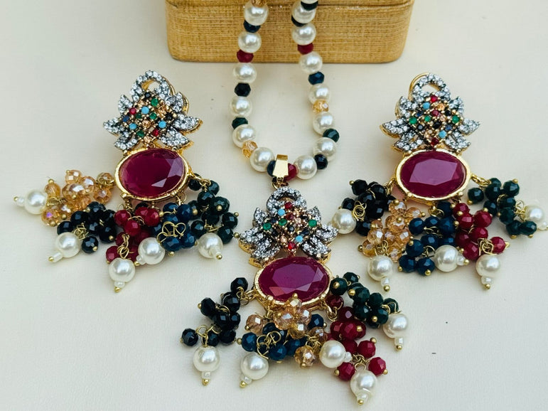 Diamond cut Zircon sets