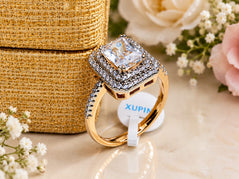 24k Gold Plated Branded Ring