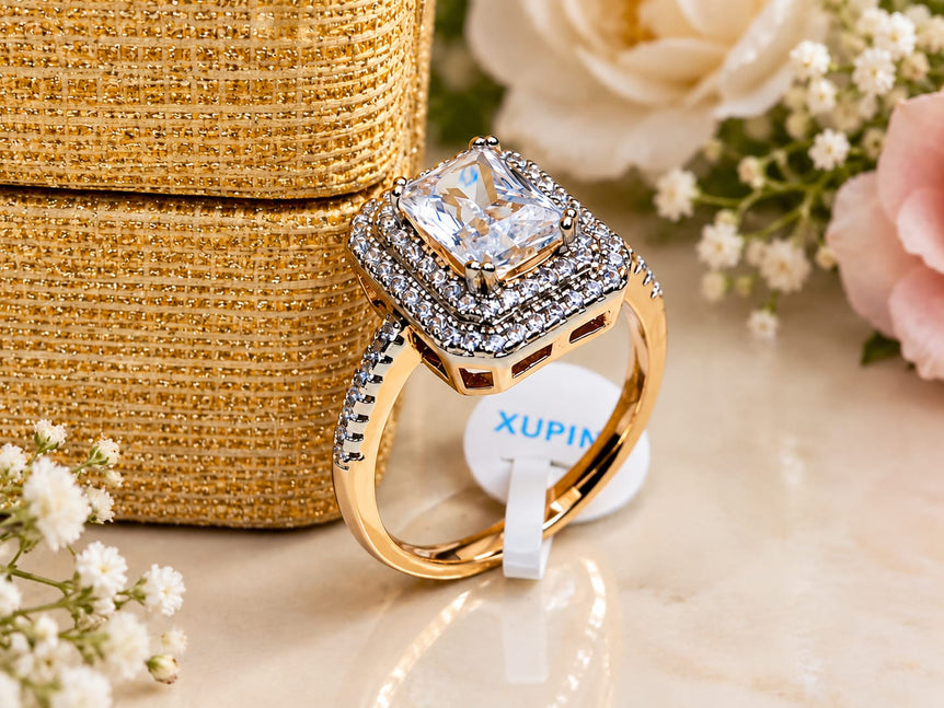 24k Gold Plated Branded Ring