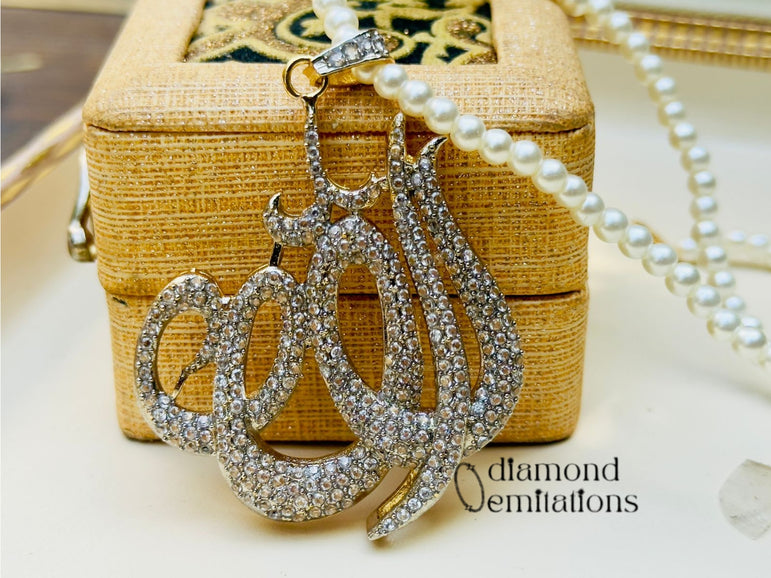 Goldplated Allah pendant