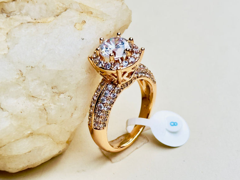 24k gold plated imported branded ring