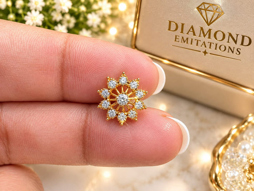 Diamond Cut Nosepins