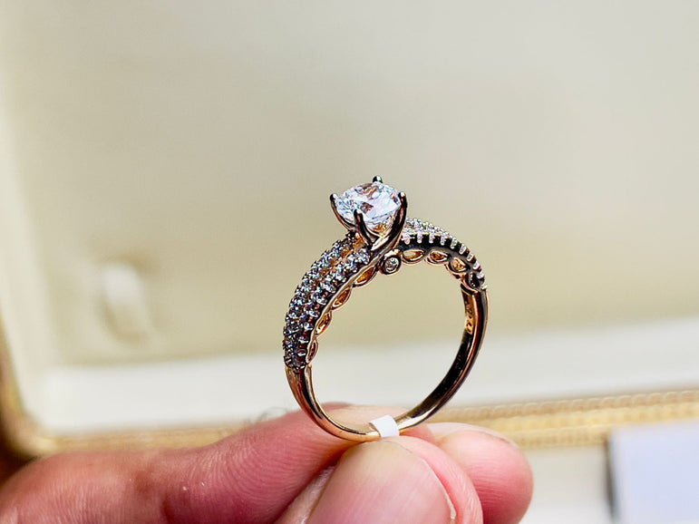 24k Gold Plated Branded Ring