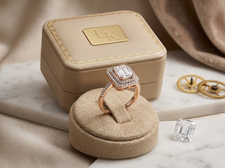 24k Gold Plated Branded Ring