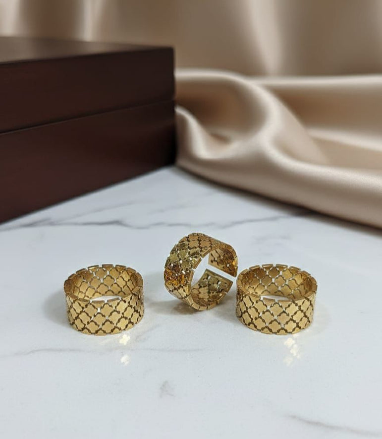 Gold plated imported ring