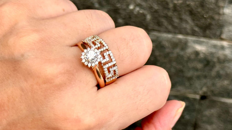 24k gold plated imported ring