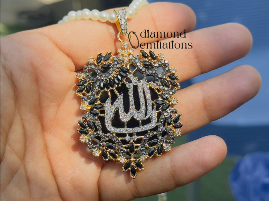 Goldplated Allah pendant