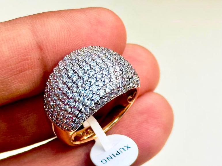 Gold Plated Branded Ring