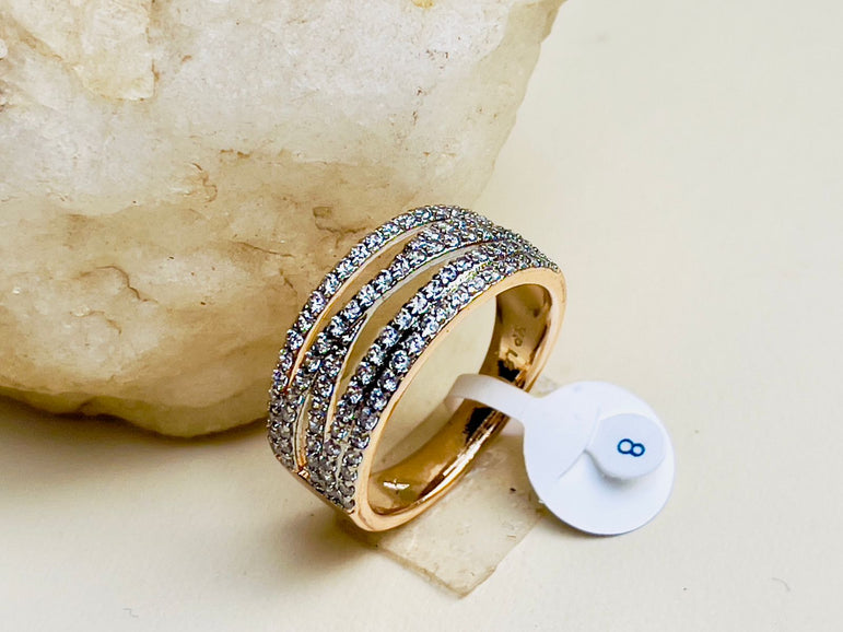24k Gold Plated Branded Ring
