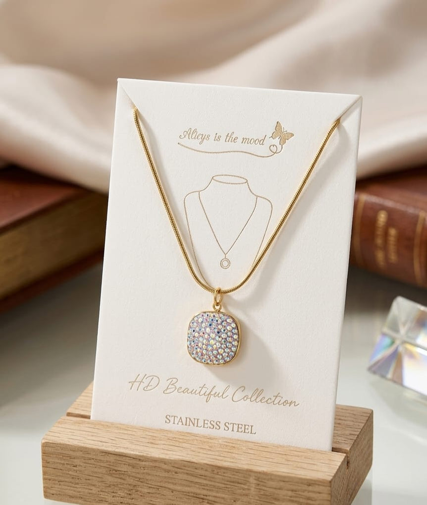 Goldplated Stainless Steel Chain Locket