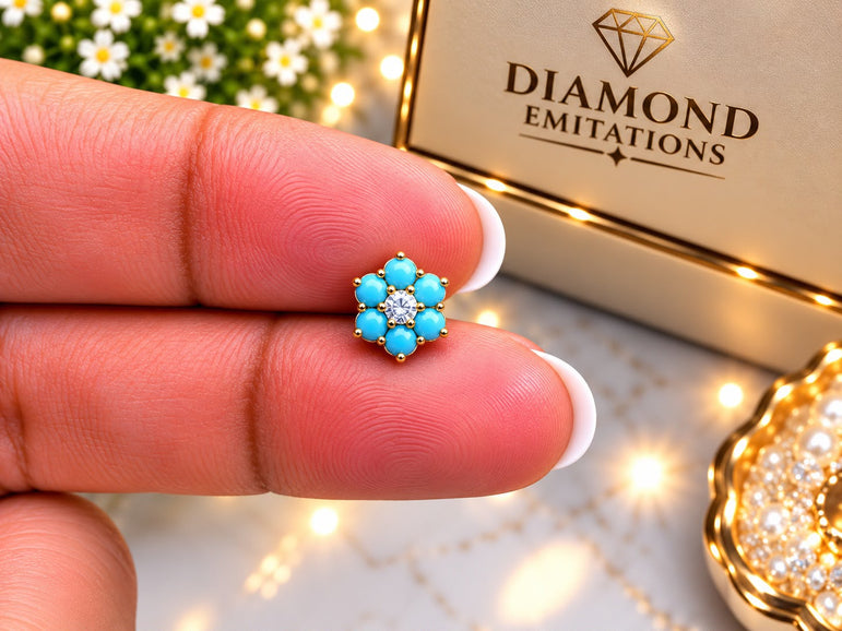 Diamond Cut Nosepins