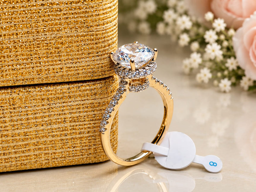 24k Gold Plated Branded Ring