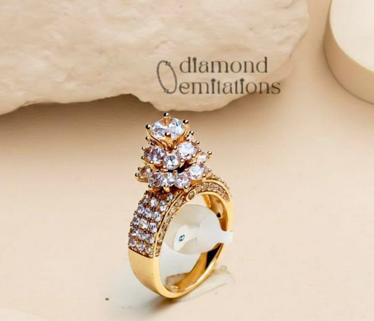 24k Goldplated imported branded ring