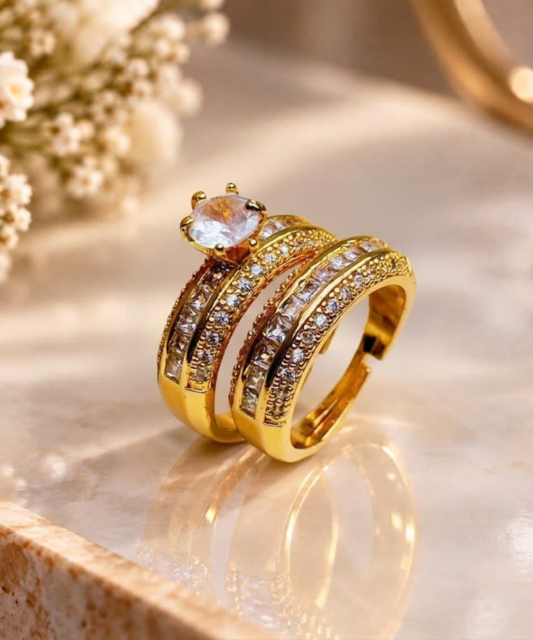 24k gold plated imported ring