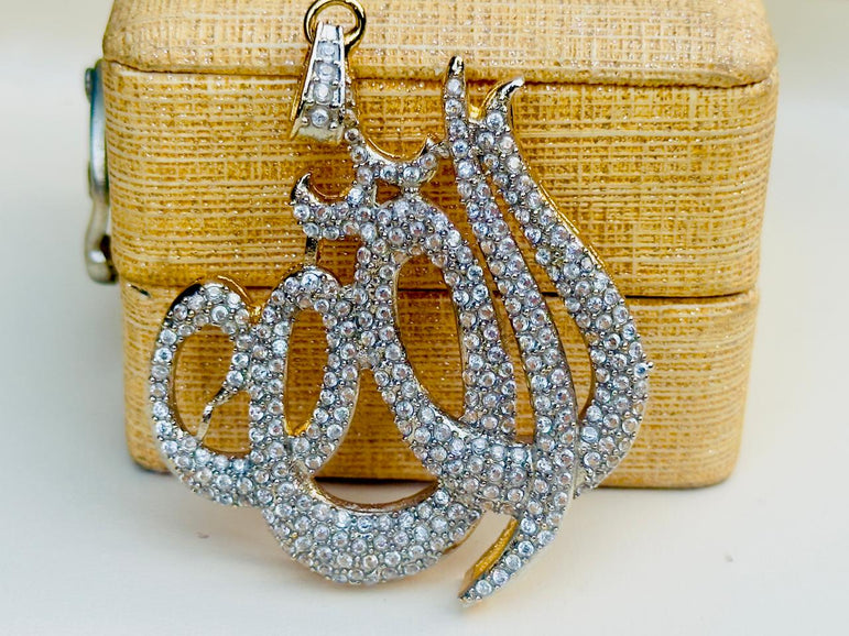 Goldplated Allah pendant