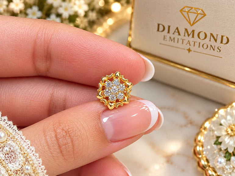Diamond Cut Nosepins