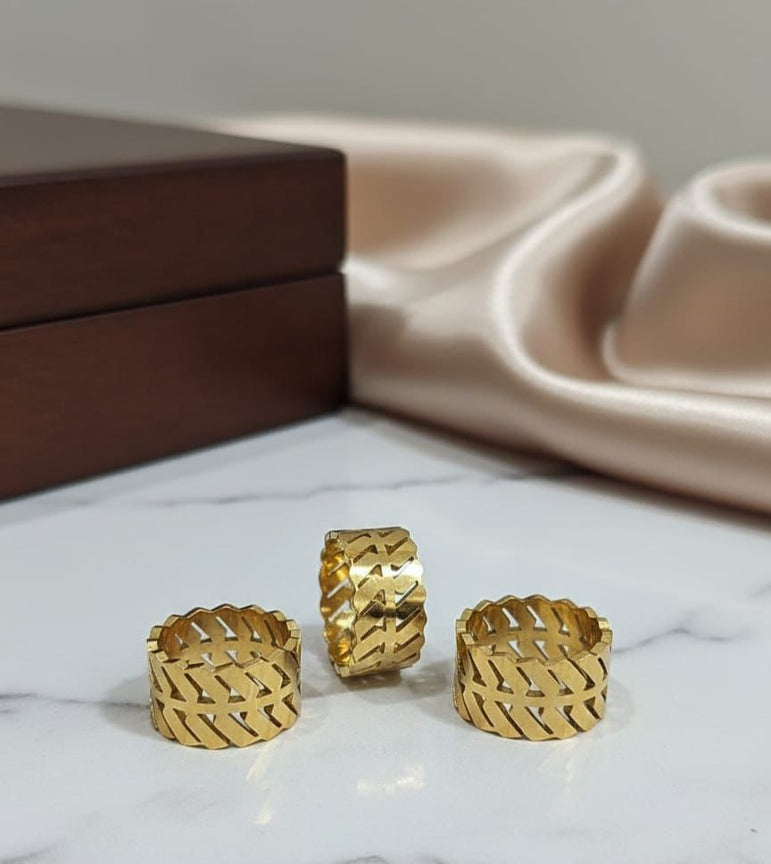 Gold plated imported ring