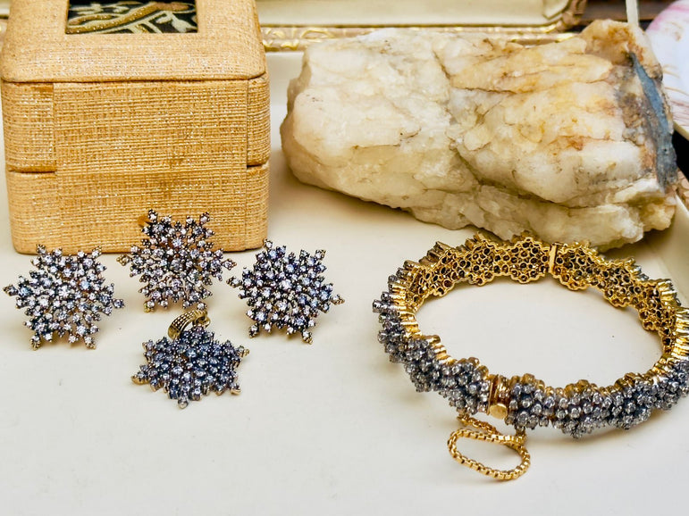 Goldplated Diamond Cut Combo Deal