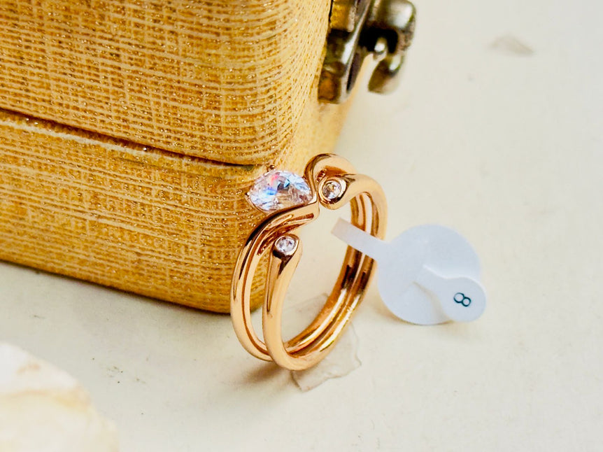 24k gold plated imported branded ring