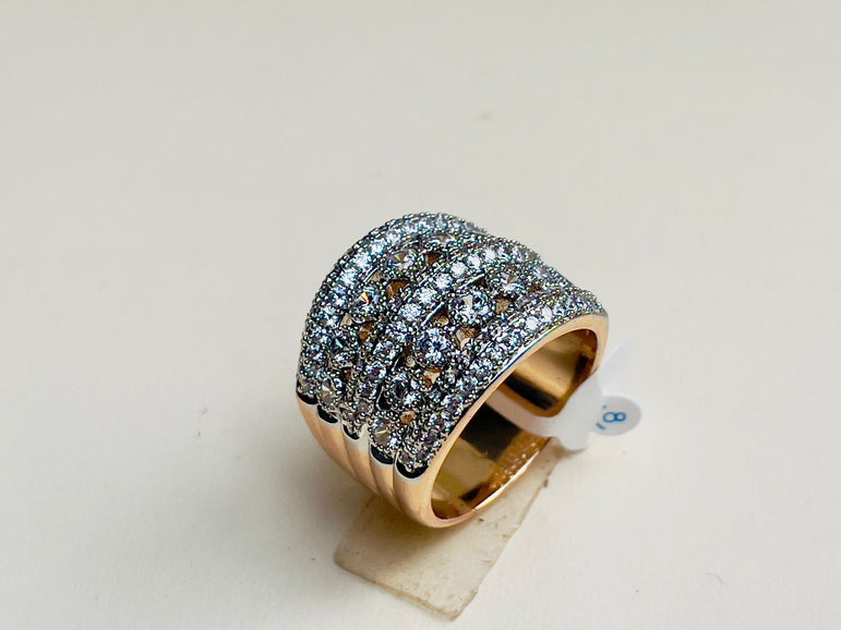 24k Gold Plated Branded Ring