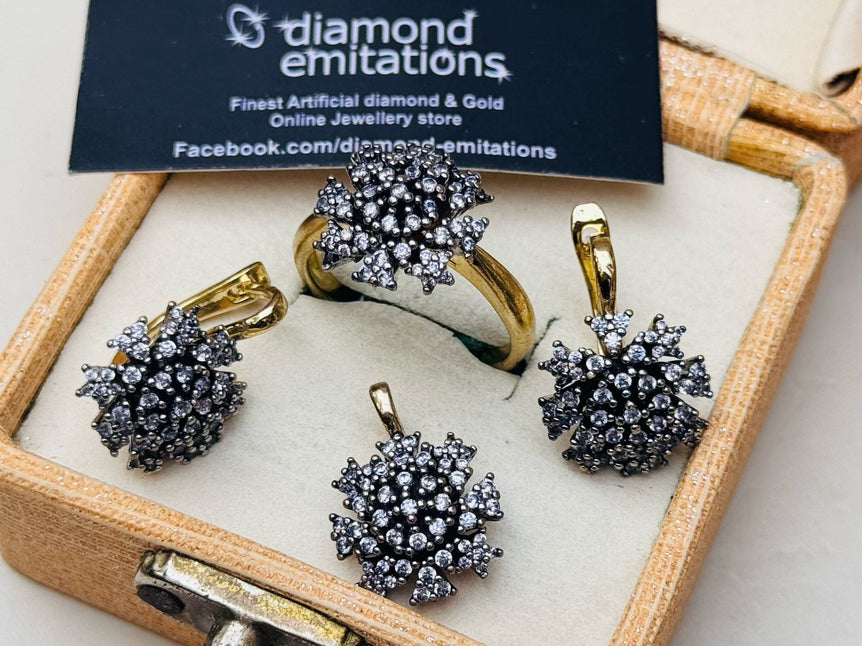 18k Goldplated Set