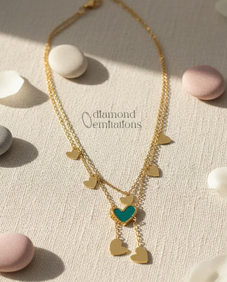 Goldplated Imported Chain and locket