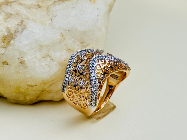 24k goldplated imported rings