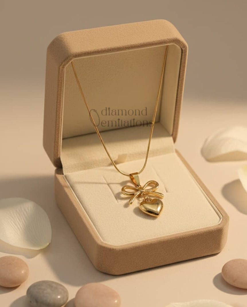 Goldplated Imported Chain and locket