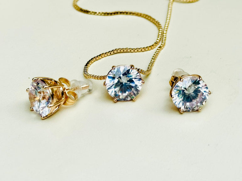 22k Gold Plated Imported Pendant Set