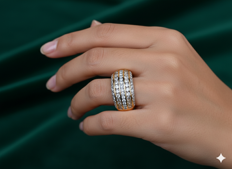 24k goldplated Imported rings