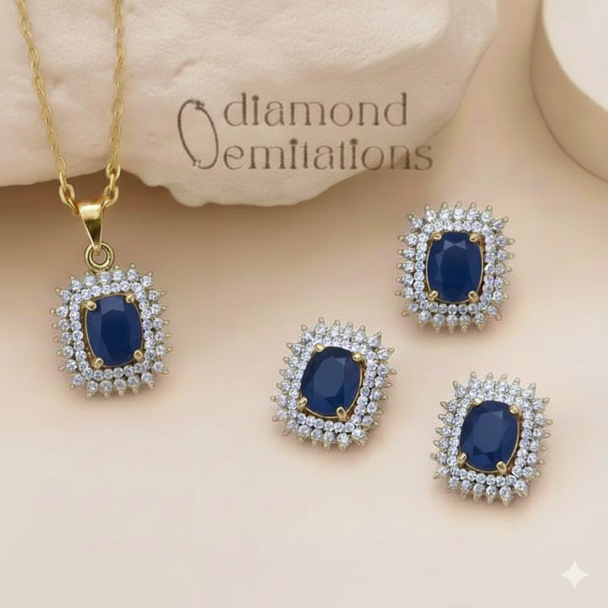 22k Goldplated Pendent Set