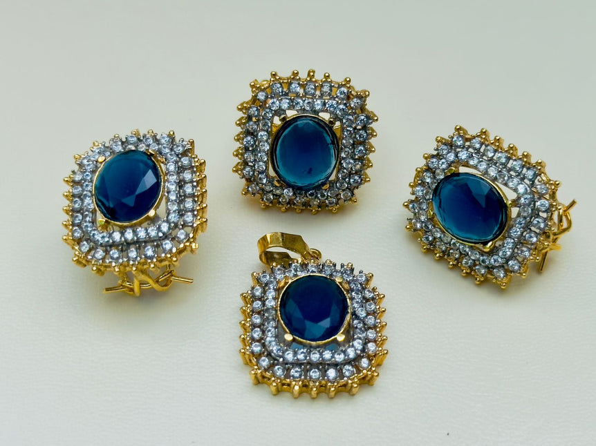 22k Goldplated Pendent Set