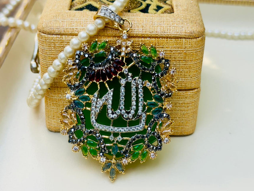 Goldplated Allah pendant
