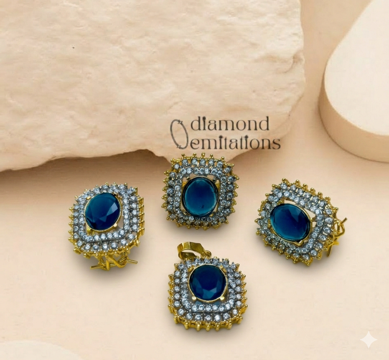 22k Goldplated Pendent Set