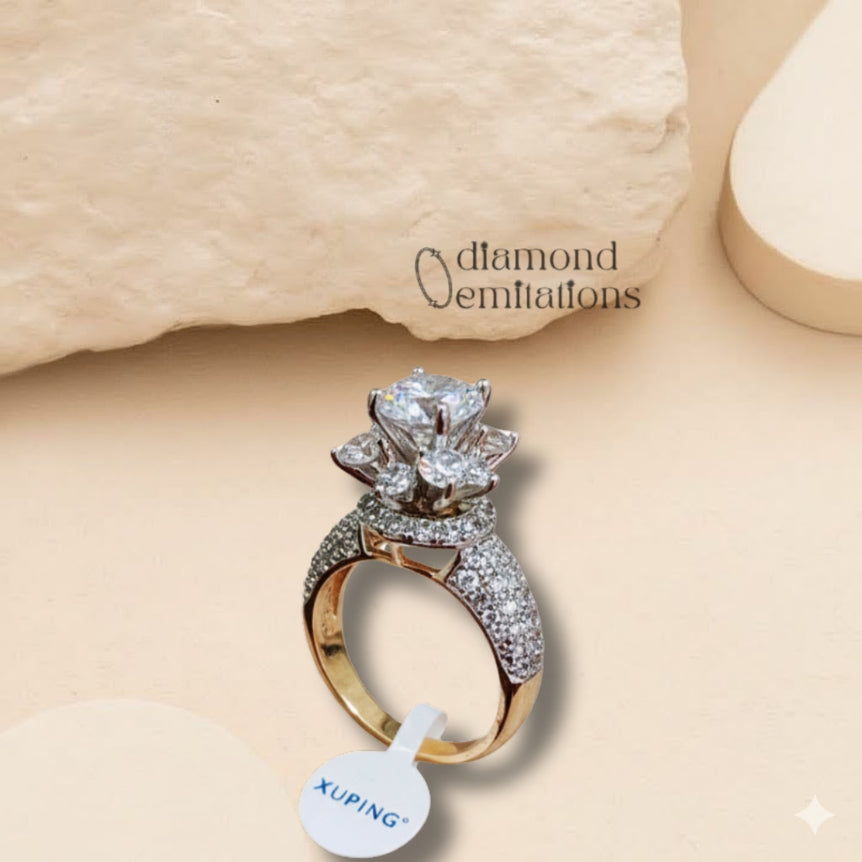 24k gold plated imported ring