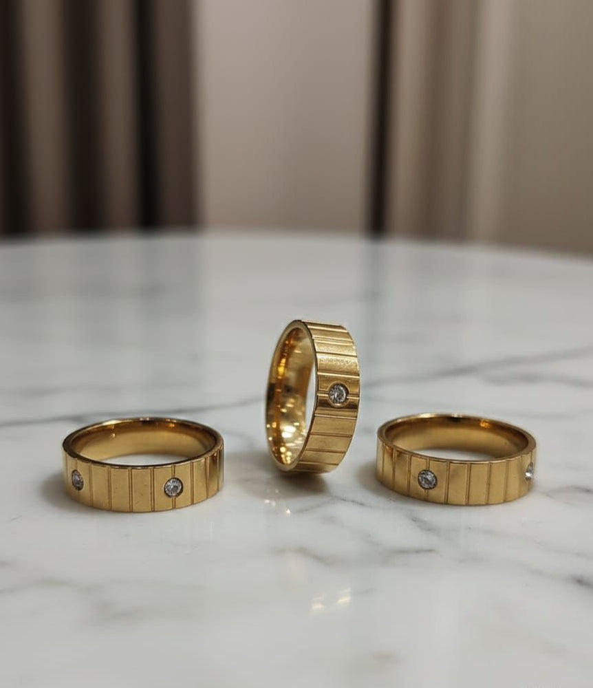 Gold plated imported ring